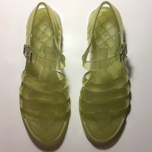 Chanel Jelly Gladiator Sandals